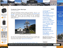 Tablet Screenshot of calle-lanzarote.de